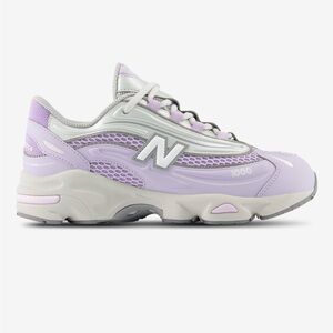 New Balance Lavender & Silver 1000 Chunky Sneaker